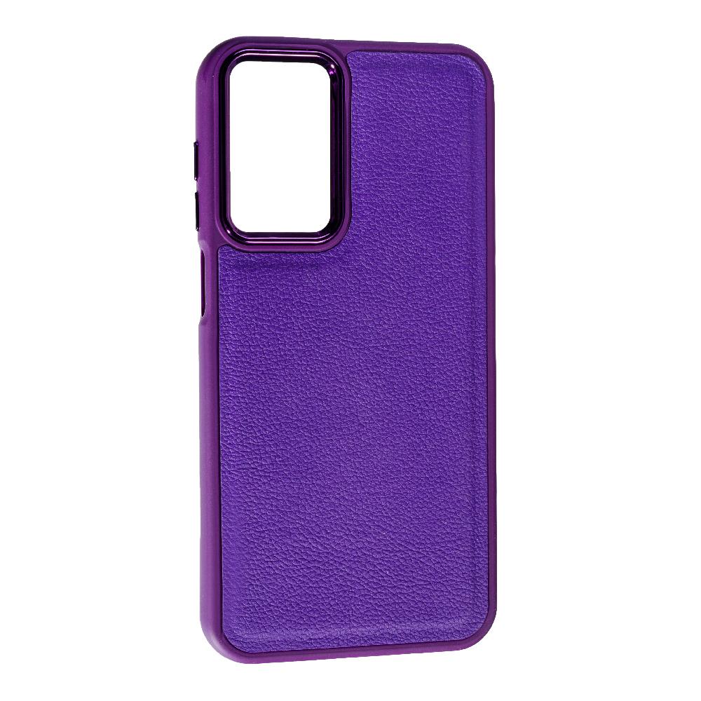 Накладка Leather Case Classic для Samsung A15 Violet