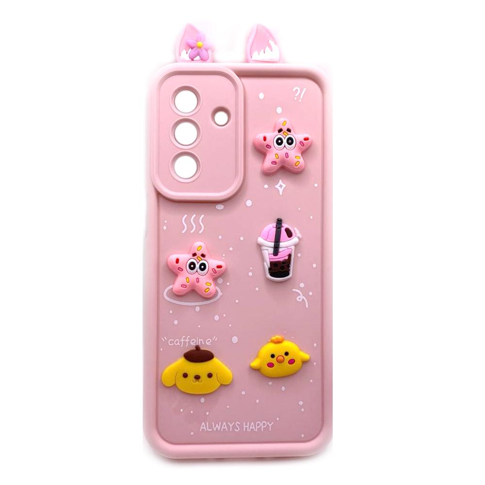 Чохол Pretty Toys with Ears для Samsung A36 / A56 (Light Pink)