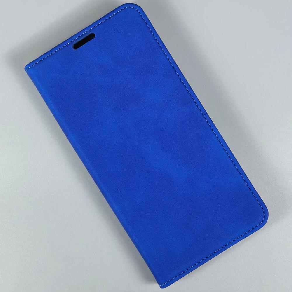 Книжка Armor case velours для Xiaomi Redmi Note 15 Pro  (Яскраво синя)