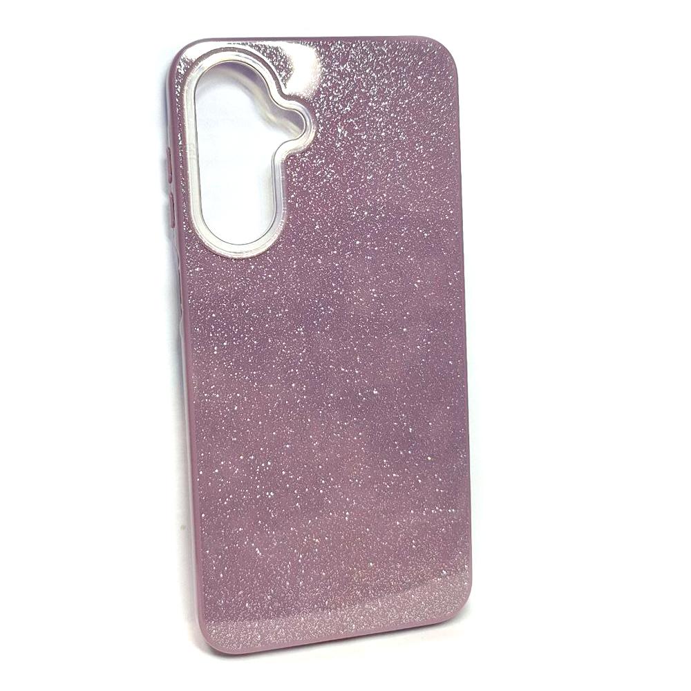 Чохол Color Glitter для Samsung A24 / M34  (Чорничний)