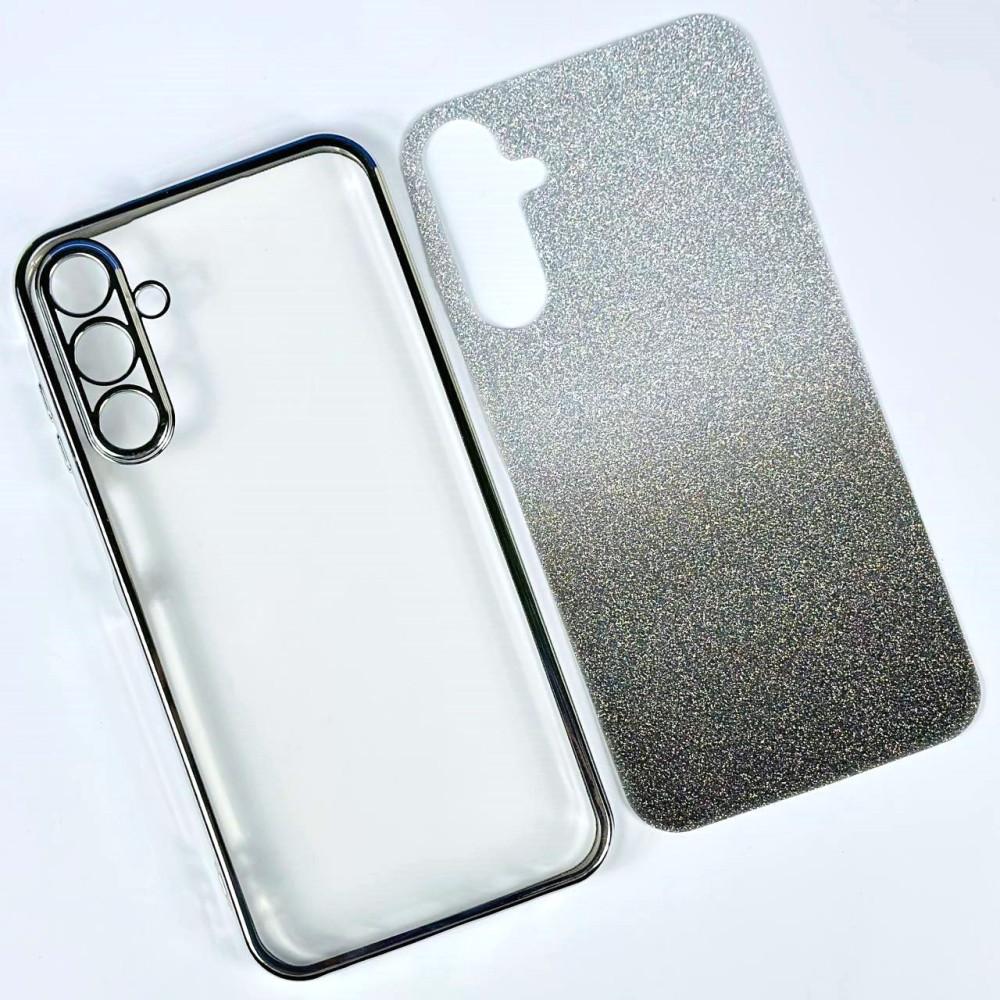 Накладка Twins Ombre для Samsung A17 Silver
