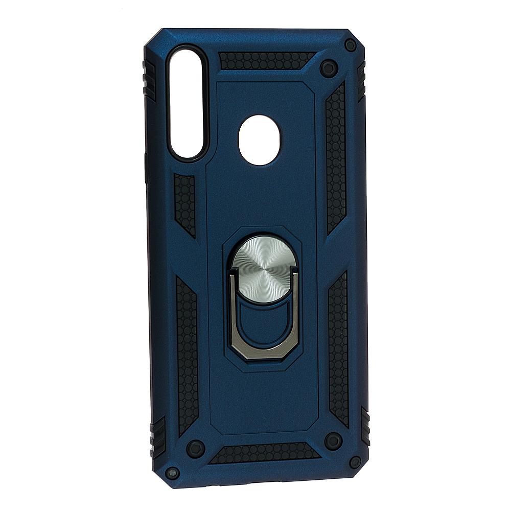 Накладка Serge Ring для Samsung A20s (Dark blue)