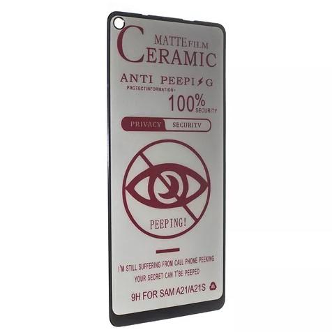 Гнучке скло Ceramic PRIVACY MATTE для Samsung A21/A21s матове