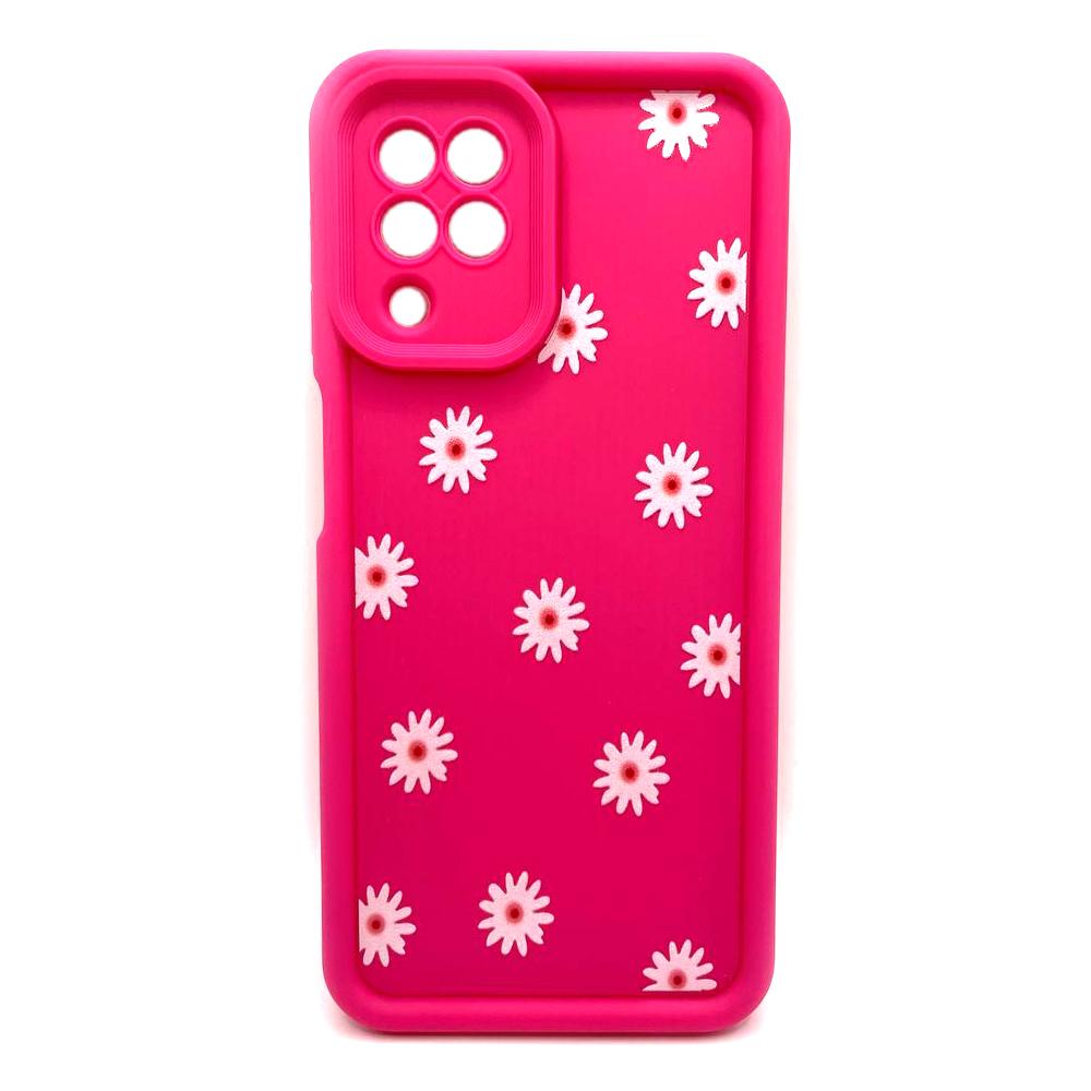 Накладка Shock Sides Resistant для Samung A22/M32 /M22 Pink/flowers