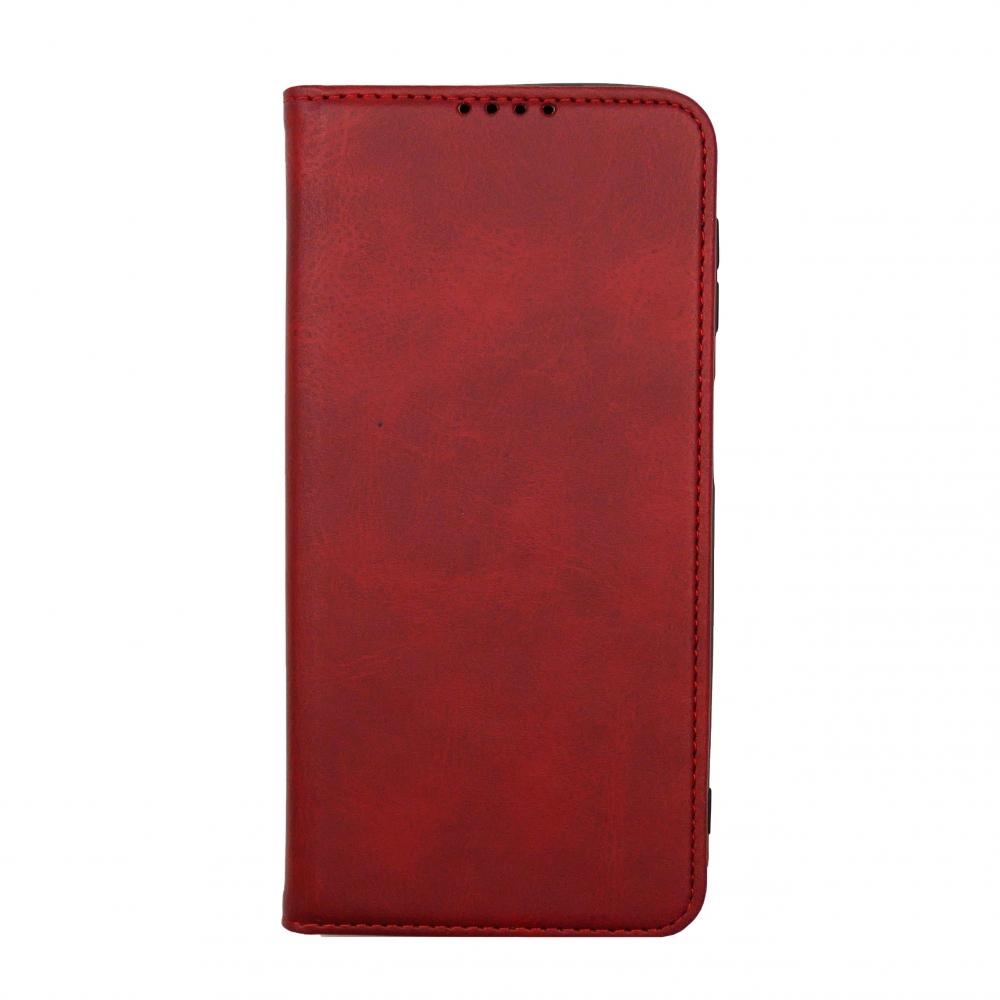 Книжка Black TPU Magnet для Samsung A22 / M22 / M32 Червона