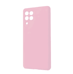 Silicone Cover Full Camera without Logo (A) для Samsung M33 (Pink)