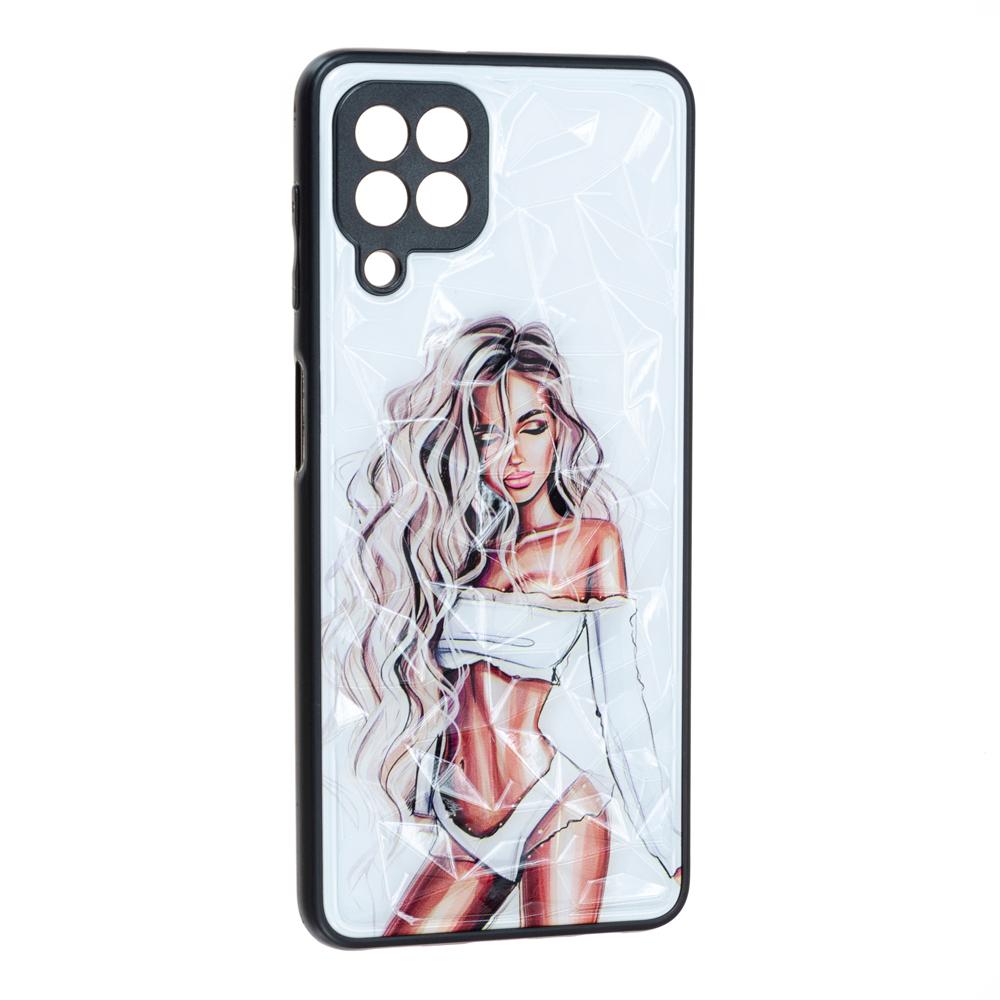 Накладка Ladies для Samsung A22/M32  Girl White