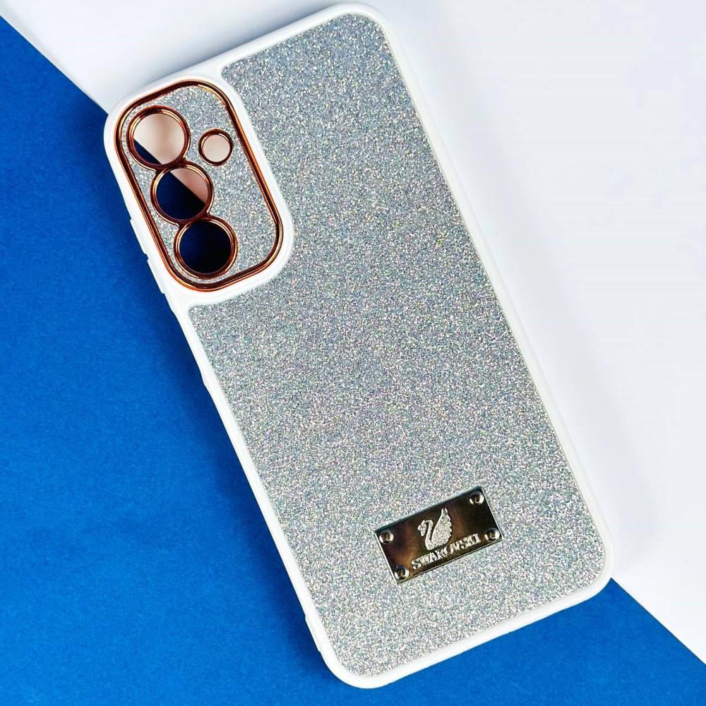 Накладка Sand Crystal SW для Samsung M35 (Silver)