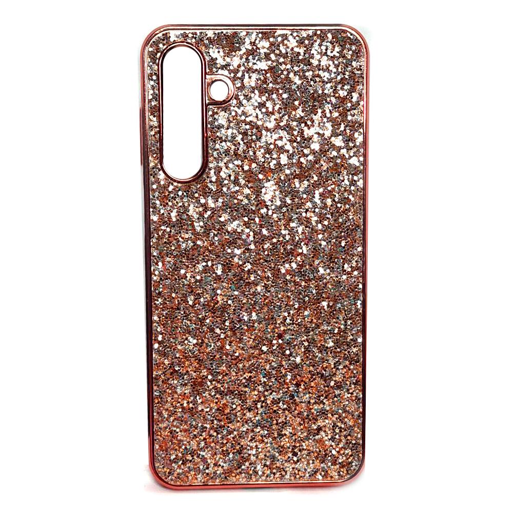 Накладка Sparkle Storm для Samsung A24 / M34  (Рожеве золото)