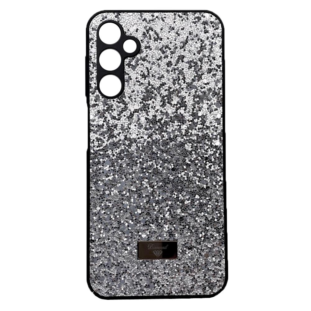 Накладка Bling Grainy Diamond Separate Camera для Samsung A24 (Срібляста)