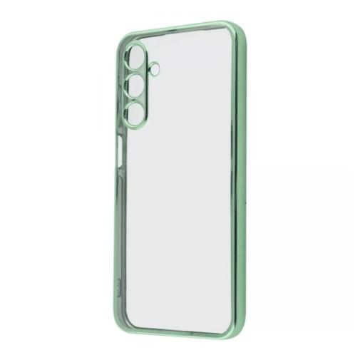 Накладка Metal color для Samsung A25 (Light green)