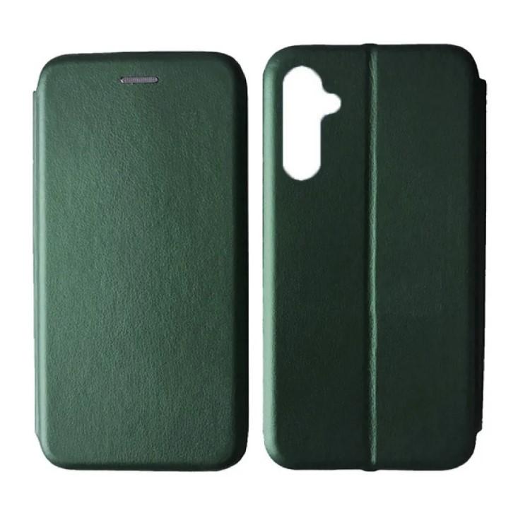 Книжка Premium для Samsung A36 / A56 темно-зелена