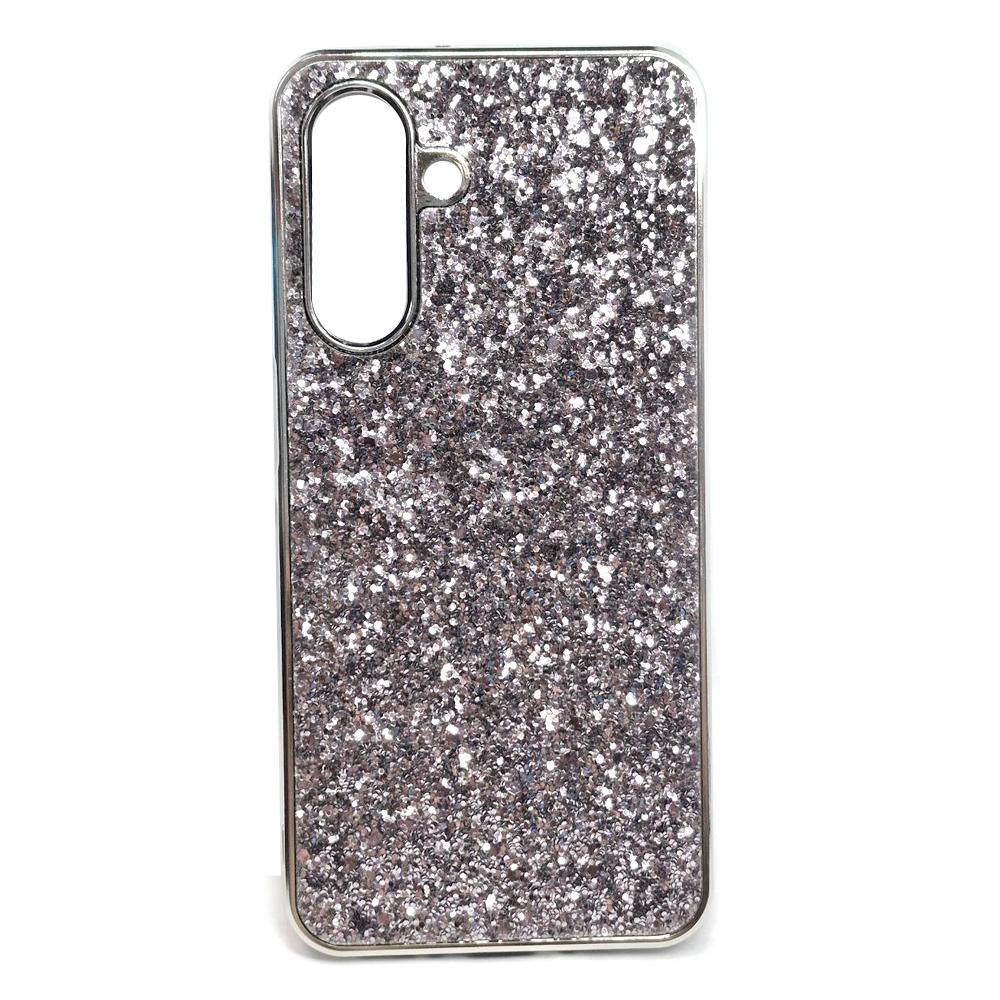 Накладка Sparkle Storm для Samsung A26 (Темно сріблястий)