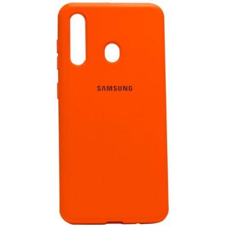 Чохол накладка HQ Silicone Case Samsung A20/ A30 помаранчевий