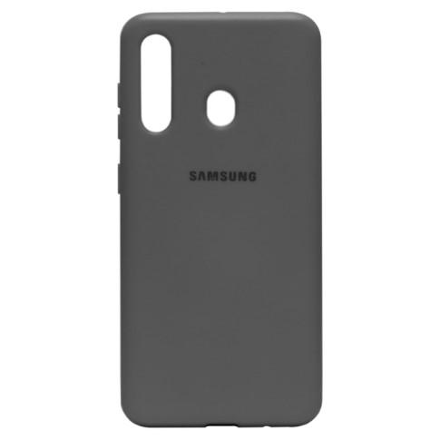Чохол накладка HQ Silicone Case Samsung A20/ A30 світло сірий