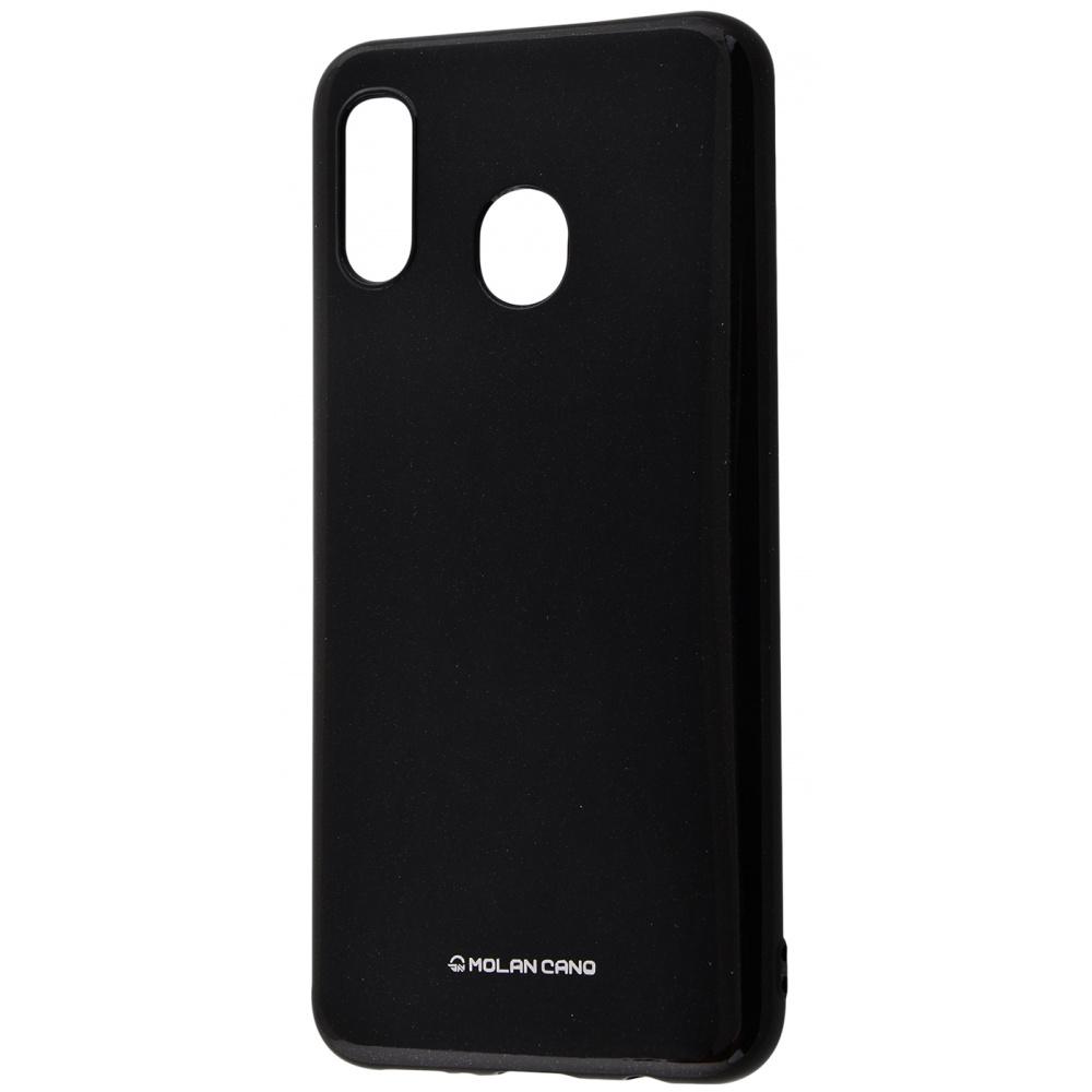 Molan Cano Glossy Jelly Case Samsung M20 (M205F) (black)