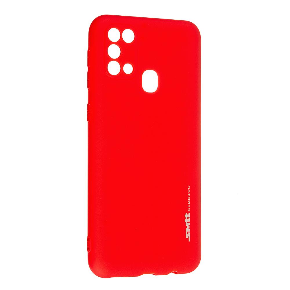 Чохол SMTT для Samsung M31 червоний