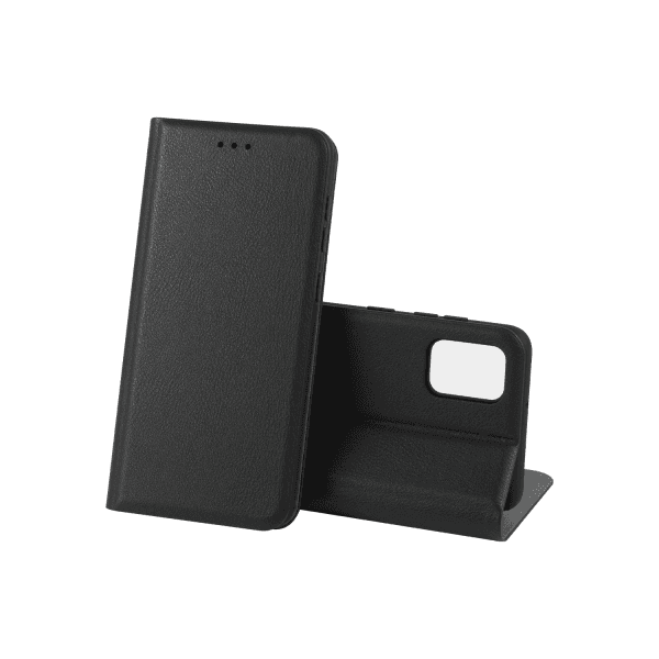 Книжка LEATHER для Samsung A31 чорна