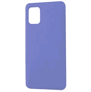 Накладка Fibra для Samsung A51 (Light  Purple)