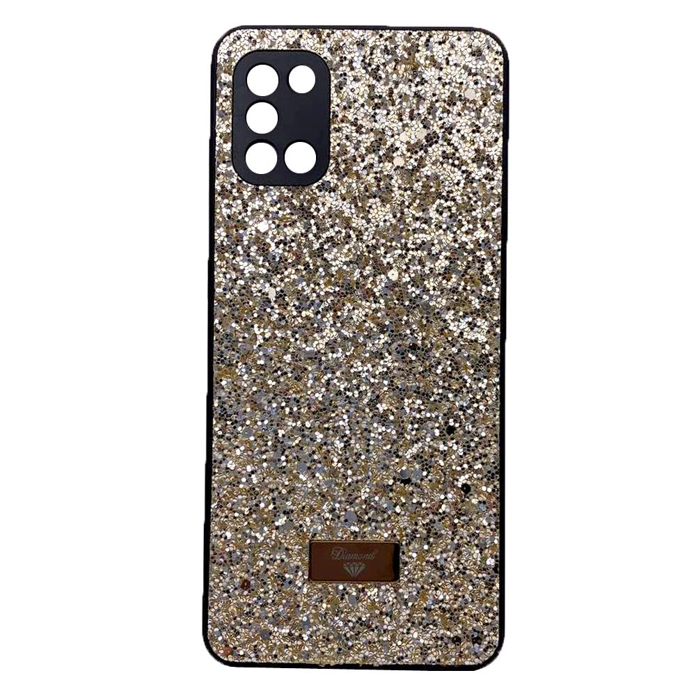 Накладка Bling Grainy Diamond Separate Camera для Samsung A31 (Золота)