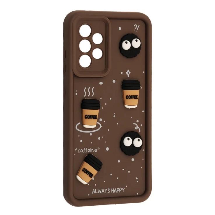 Чохол Pretty Toys для Samsung A52 (Brown/Always Happy)