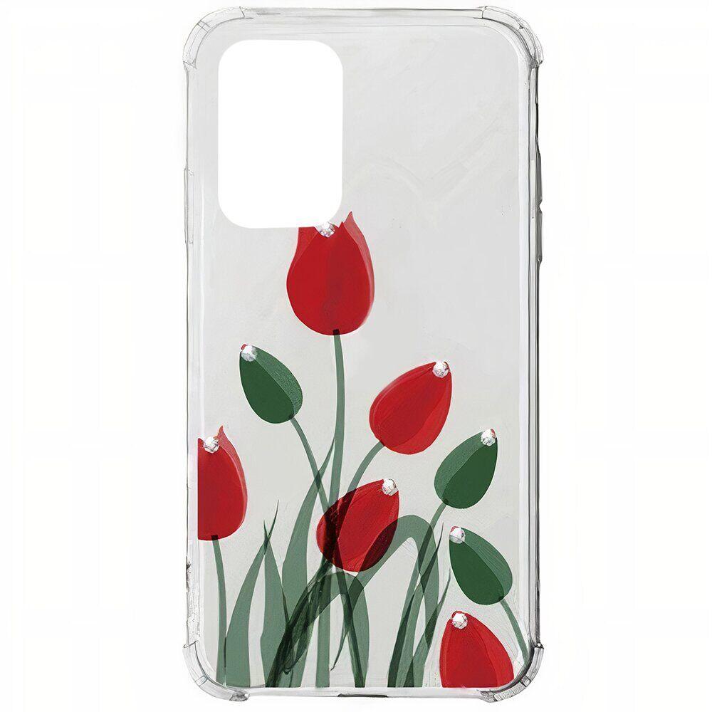 Накладка MiaMi Diamond для Samsung A525 (A52-2021)  Tulips