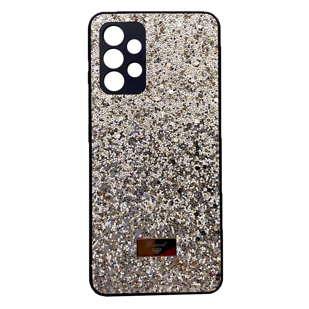 Накладка Bling Grainy Diamond Separate Camera для Samsung A32 4G (Золота)