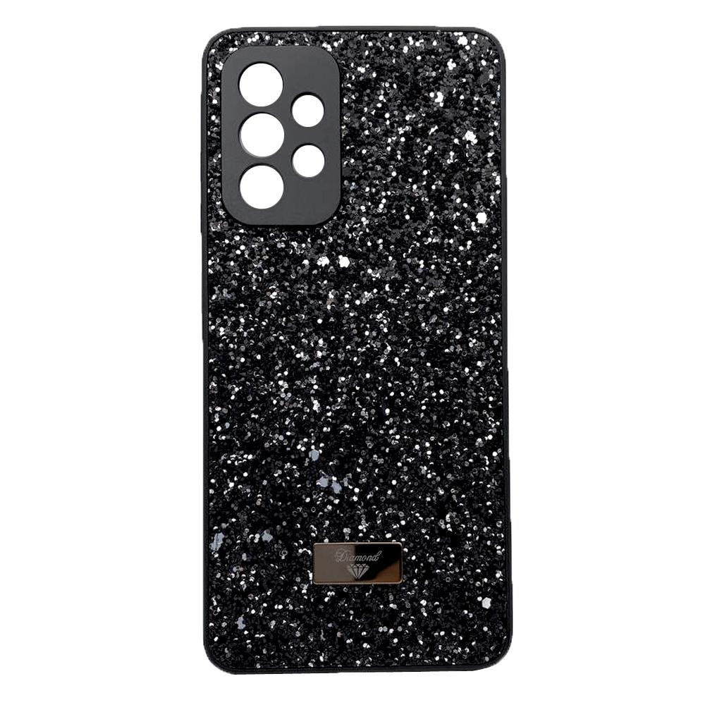 Накладка Bling Grainy Diamond Separate Camera для Samsung A32 4G (Чорна)