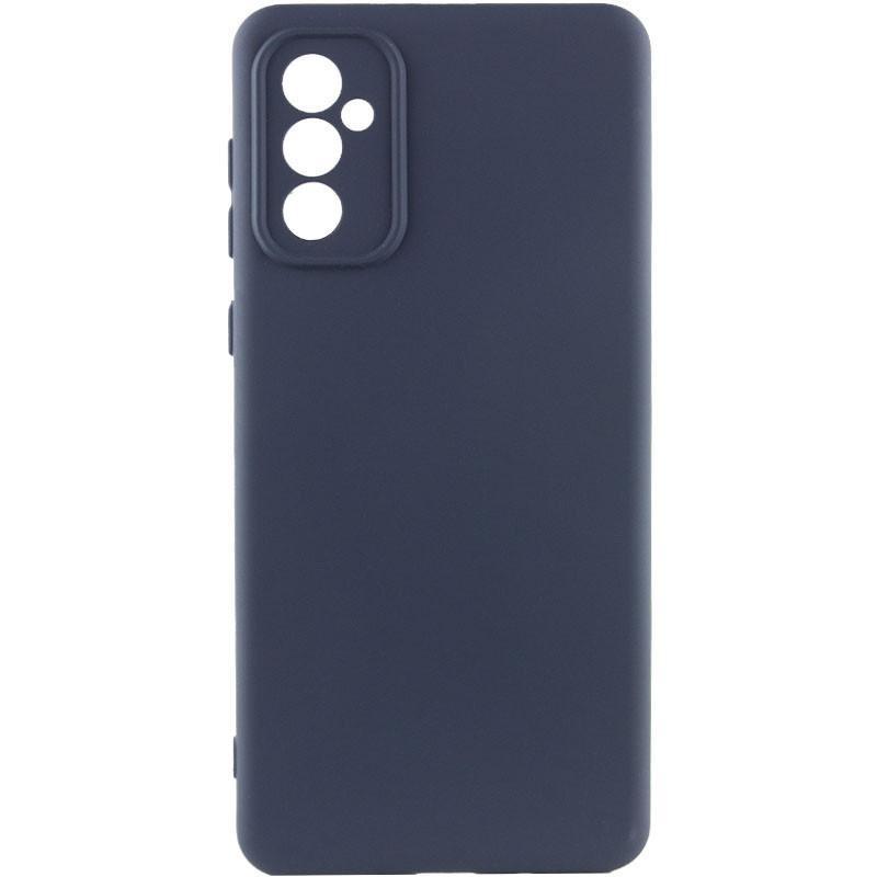 Silicone Cover Full Camera (AAA) для Samsung A34 5G (Midnight Blue)