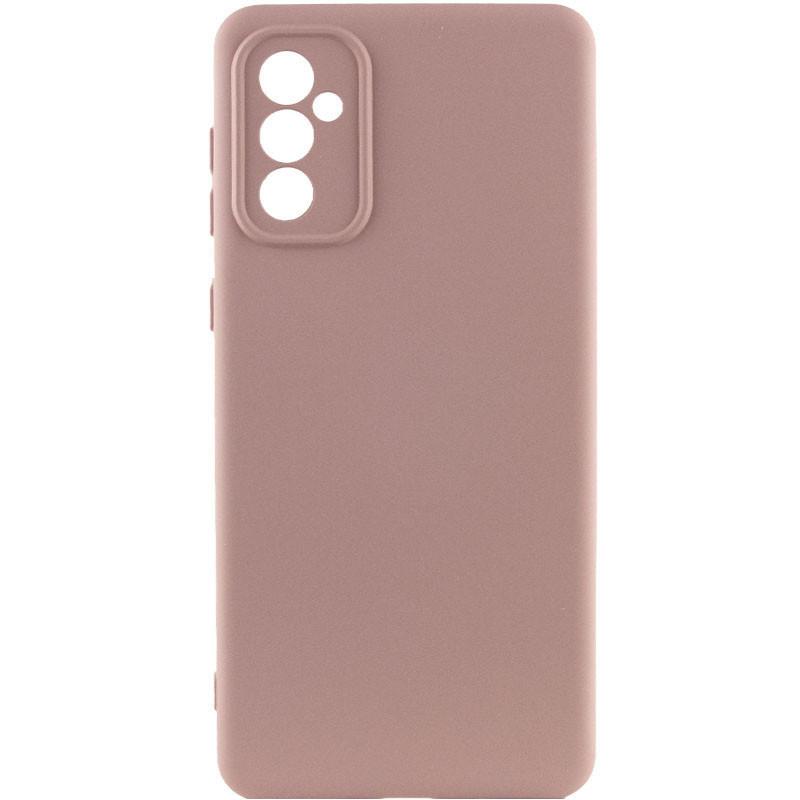 Silicone Cover Full Camera no logo (AA) для Samsung A34 5G (Pink Sand)