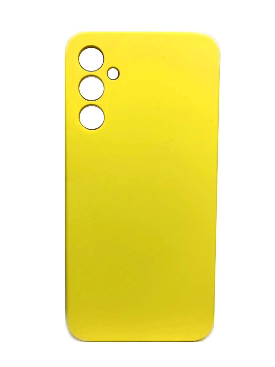 Накладка Fibra для Samsung A54 (Yellow)