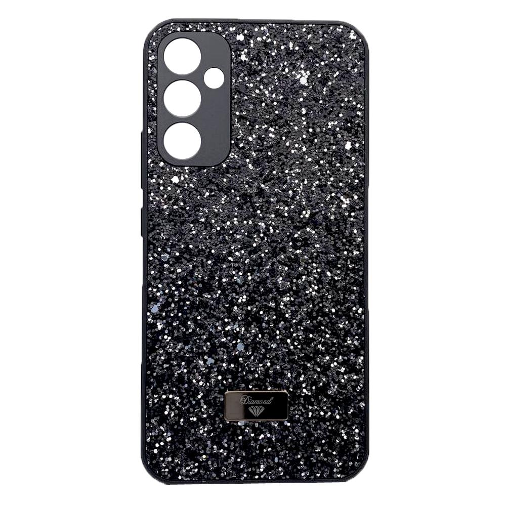 Накладка Bling Grainy Diamond Separate Camera для Samsung A54 (Чорна)