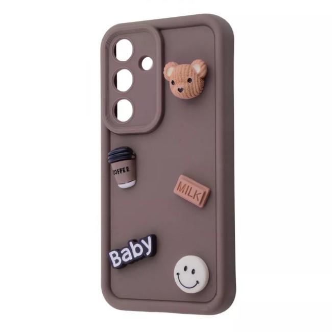 Чохол Pretty Toys для Samsung A35  (Brown/baby milk)