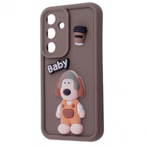 Чохол Pretty Toys для Samsung A35  (Brown/dog)