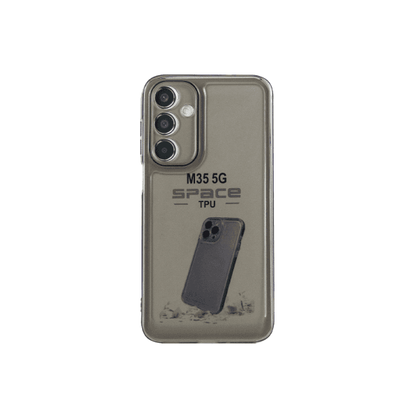 Накладка Space TPU для Samsung M35 силіконова сіра