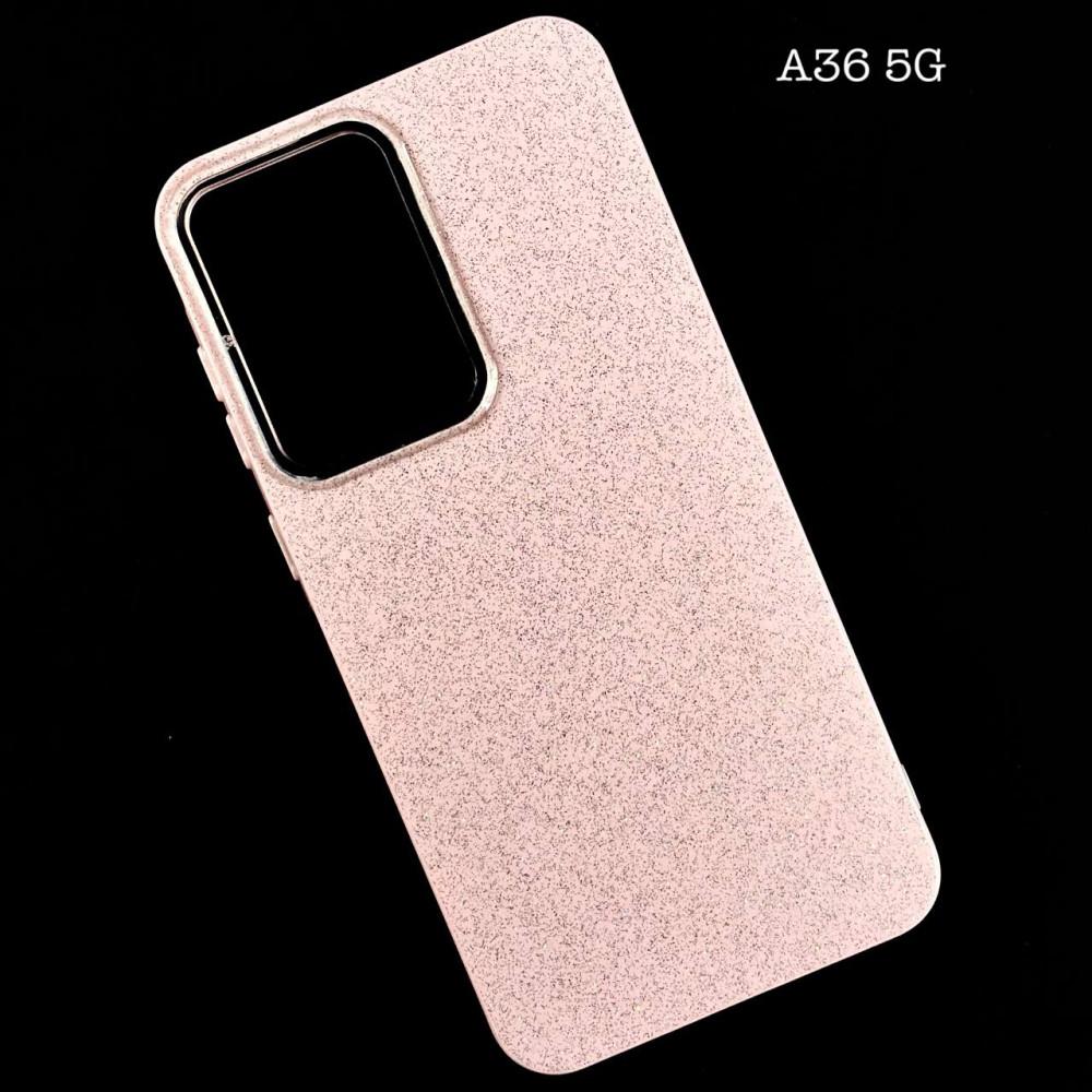 Чохол Color Glitter для Samsung A36 / A37  рожевий