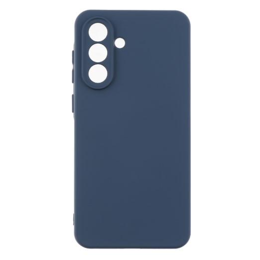 Silicone Cover Full Camera no logo (AA) для Samsung A57 (Navy blue)