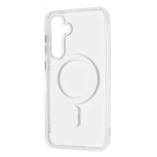 Накладка Clear Case MagSafe для Samsung A57 (прозора)