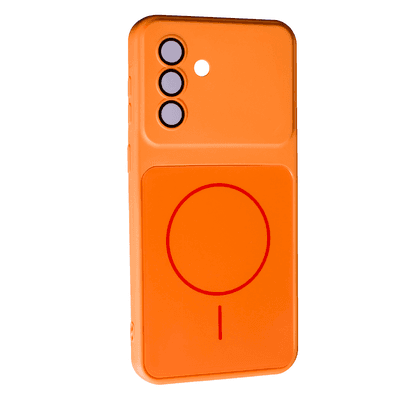 Чохол 17 Style MagSafe для Samsung A57 помаранчевий
