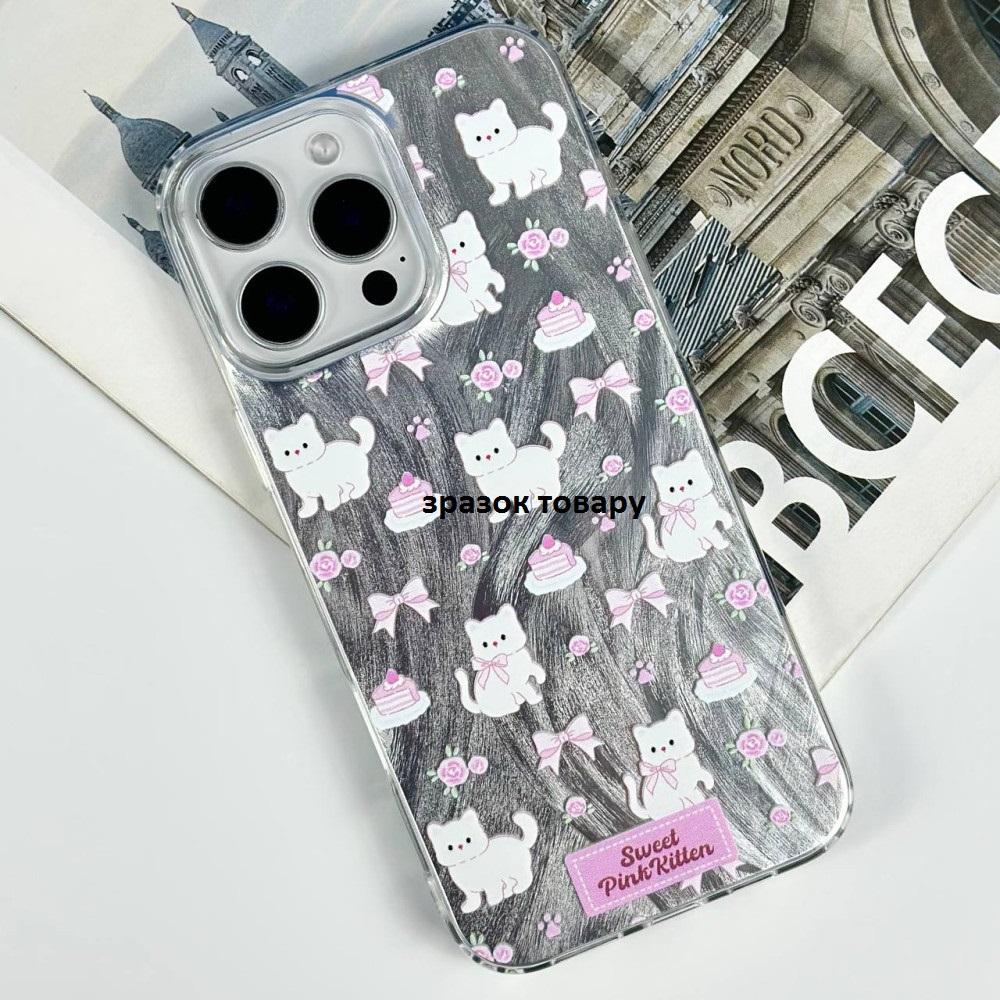 Накладка Nacre Print для Samsung A50/A30s  Cats