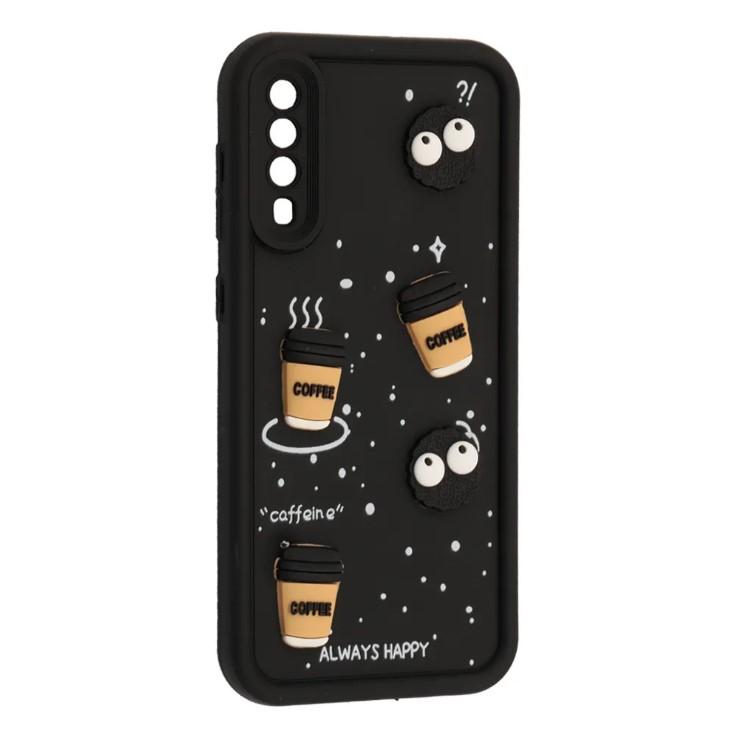 Чохол Pretty Toys для Samsung A50 / A30s  (Black/Always Happy)