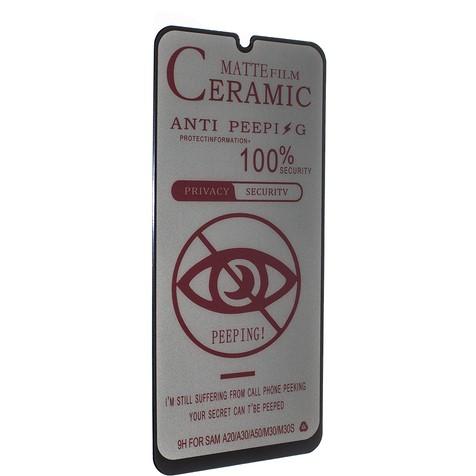 Гнучке скло Ceramic PRIVACY MATTE для Samsung A50/A30s/A50s/A20/A30 матове