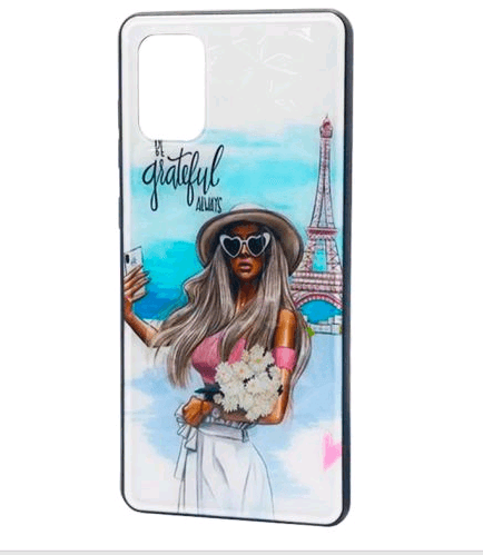 Накладка Ladies для Samsung A51 "Paris"