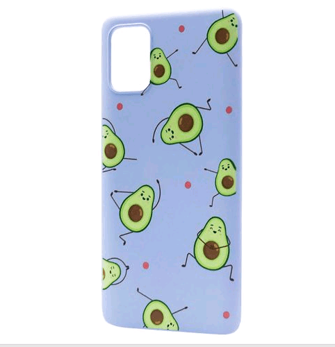 WAVE Fancy для Samsung A41 (avocado/light purple)