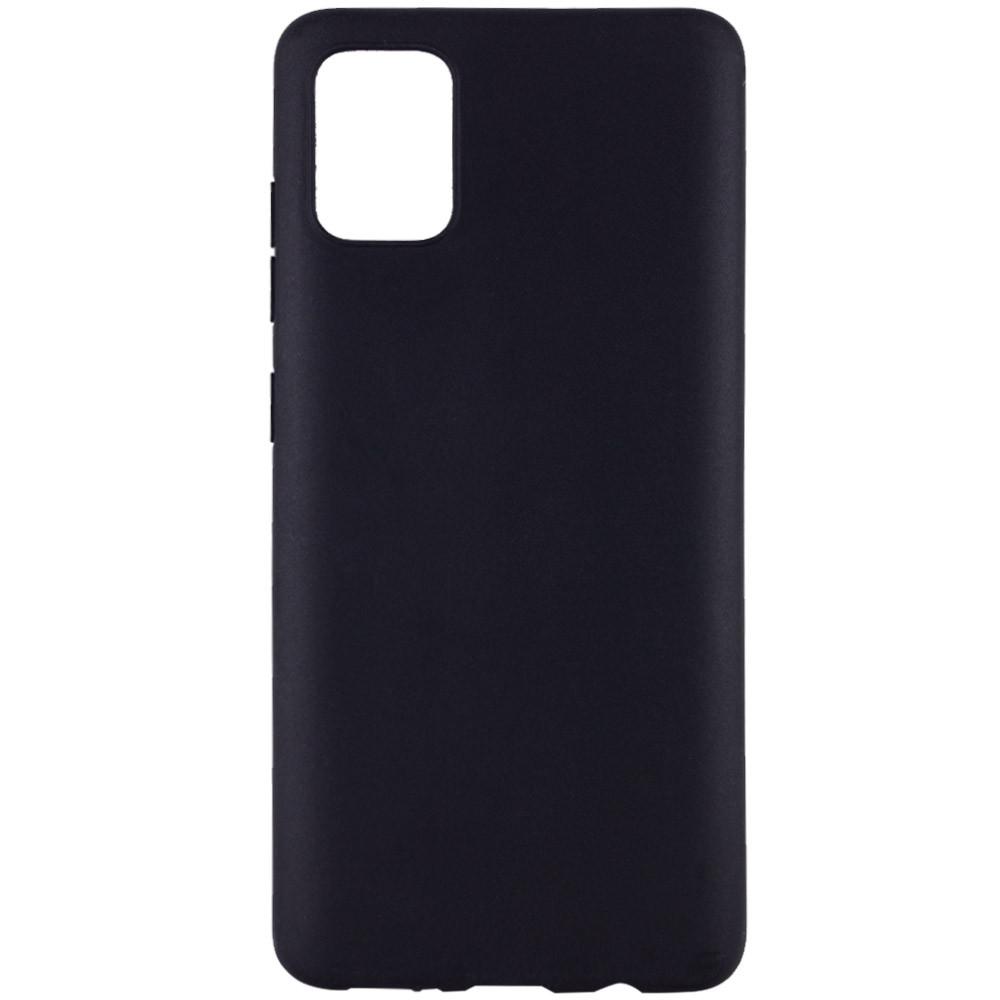 Накладка Epik Black для Samsung A51  чорна