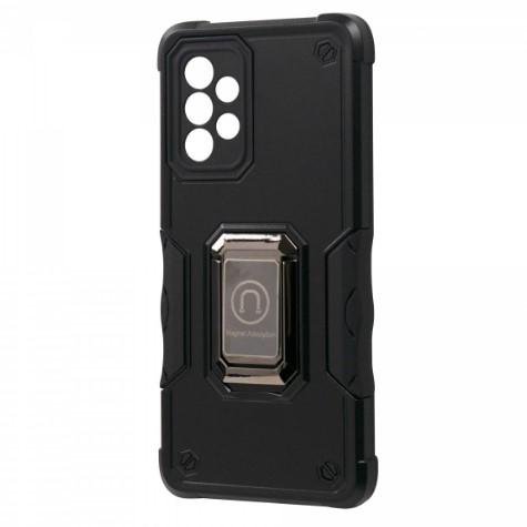 Накладка Armor Magnet Ring case для Samsung A52/A52s чорна