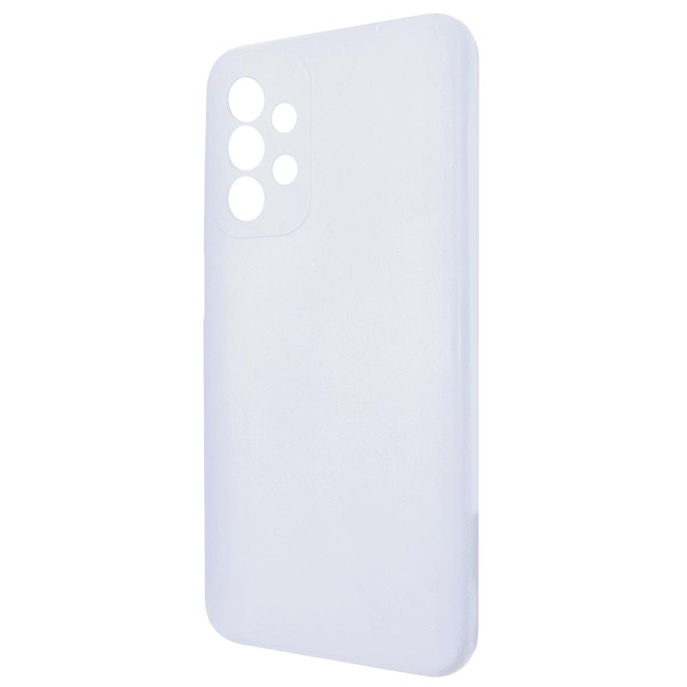 Silicone Cover Full Camera without Logo (A) для Samsung A73  (White)