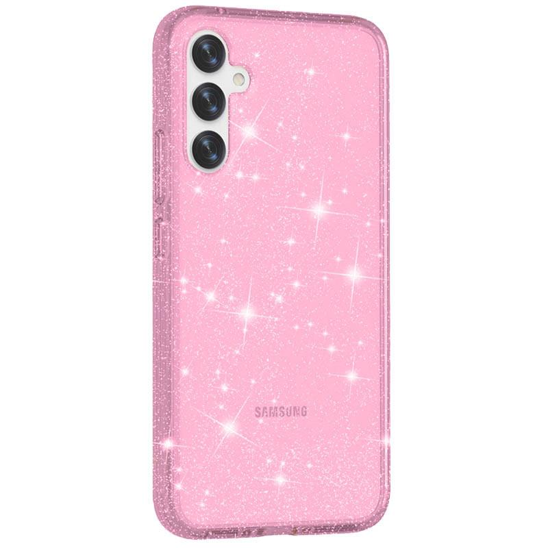 Накладка Molan Cano Glossy Jelly для Samsung A55 pink