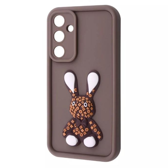 Чохол Pretty Toys для Samsung A55 (Brown/rabbit)