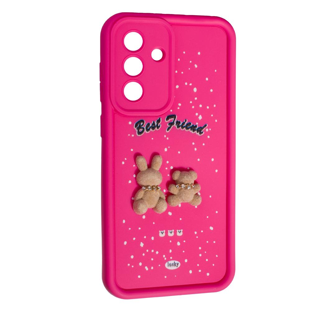 Чохол Pretty Toys для Samsung A56/A36  (Best friend / Rose red)